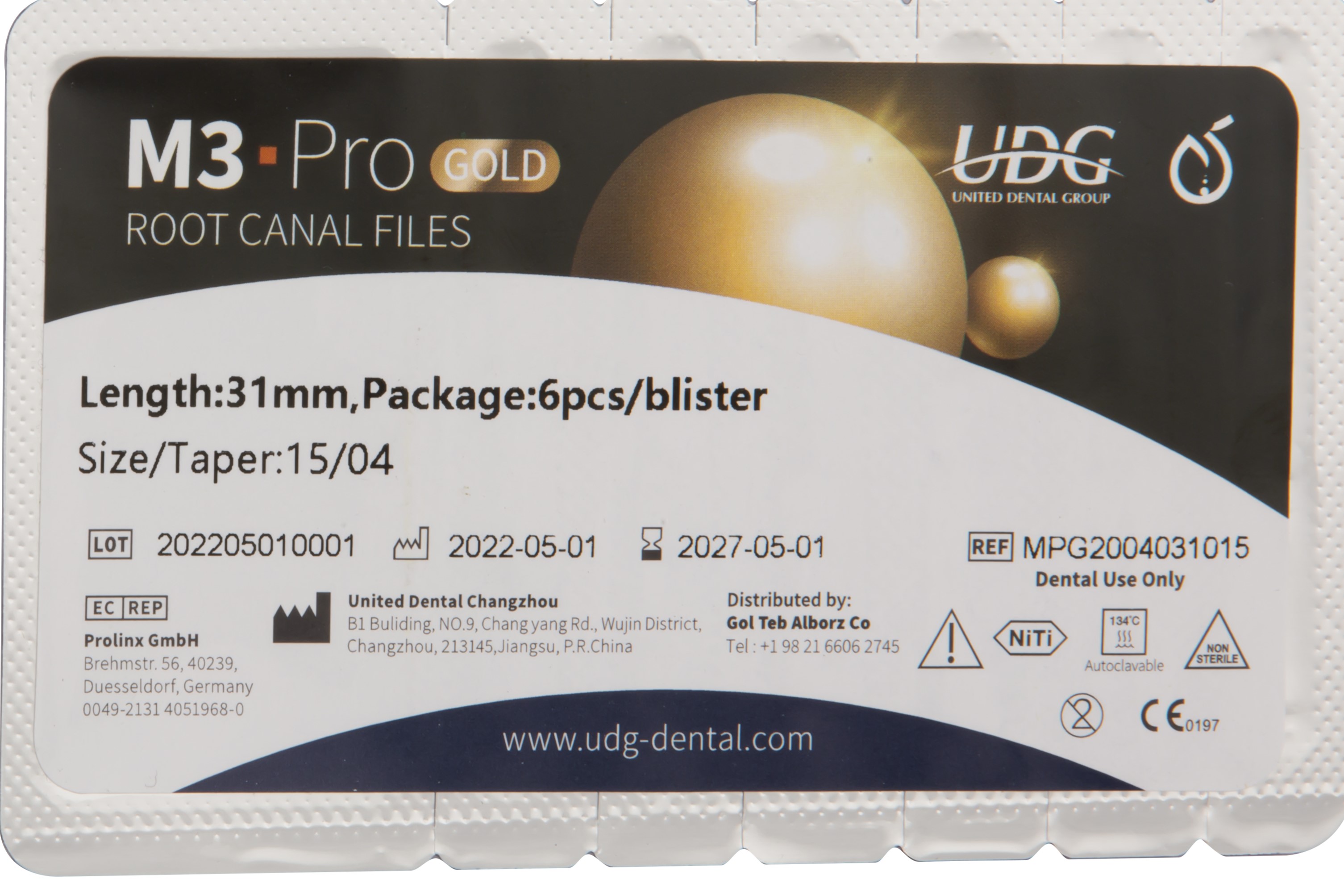فایل روتاری ام تری پرو گلد (%4*15) M3 Pro Gold